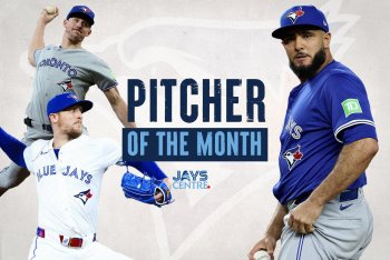 Jays Centre Blue Jays Pitcher of the Month - March/April 2025